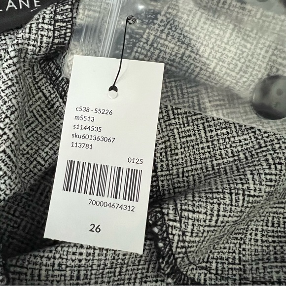 New Lane Bryant Perfect Drape Stretch High Rise Wide Leg Dress Pants Trouser 26 - Picture 13 of 16